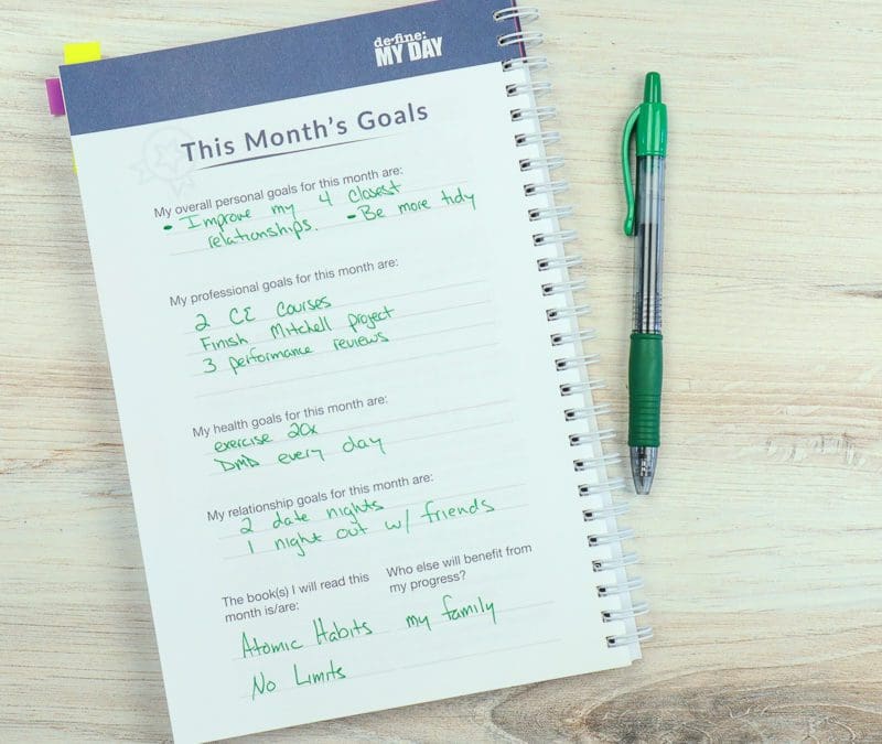 I Prefer Sunday Planning with Define My Day