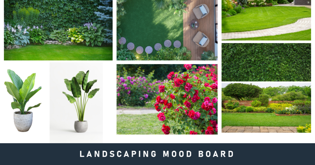 landscaping mood board